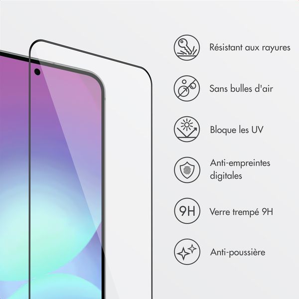 Accezz Protecteur d'écran en verre trempé + Applicateur Samsung Galaxy A57 (5G)