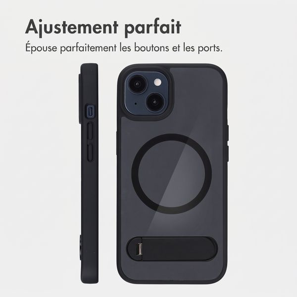 Accezz Coque arrière Hold avec MagSafe Apple iPhone 14 - Black