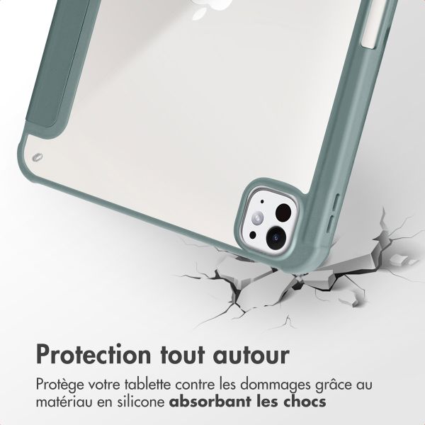 imoshion Coque tablette Origami Apple iPad Pro 13 (2025) M5 / (2024) M4 - Vert foncé