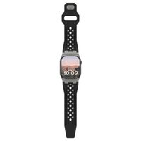 UAG Bracelet Monarch en silicone Apple Watch | 44/45/46/49 mm - Black Titanium