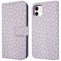 imoshion Étui de télephone portefeuille Design Apple iPhone 11 - White Daisy