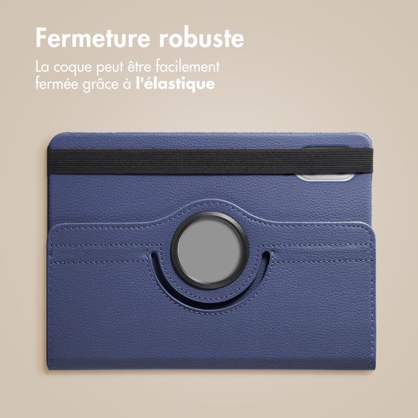 imoshion Coque tablette rotatif à 360° Xiaomi Redmi Pad 2 Pro / Poco Pad M1 - Bleu foncé