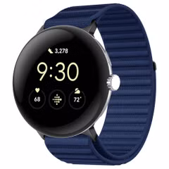 imoshion Bracelet en nylon Google Pixel Watch 3 / 4 (45 mm) - Bleu foncé