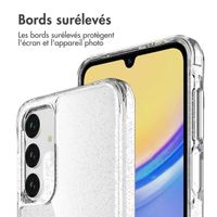imoshion Coque arrière transparente Pailletée Samsung Galaxy A26 / A16 - Argent