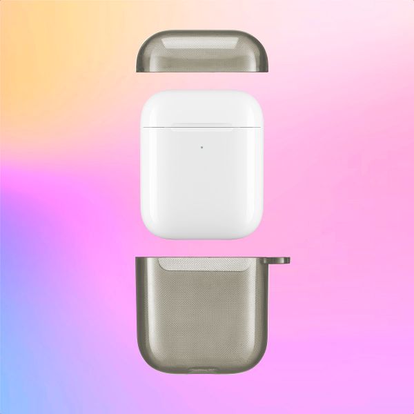 imoshion Coque Néon Apple AirPods 1 / 2 - Noir