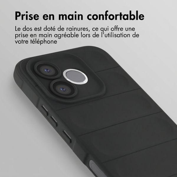 imoshion EasyGrip Backcover Honor 600 Lite - Noir