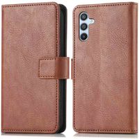imoshion Étui de télephone portefeuille de luxe Samsung Galaxy A54 (5G) - Marron
