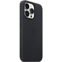 Apple Coque Leather MagSafe Apple iPhone 13 Pro Max - Midnight