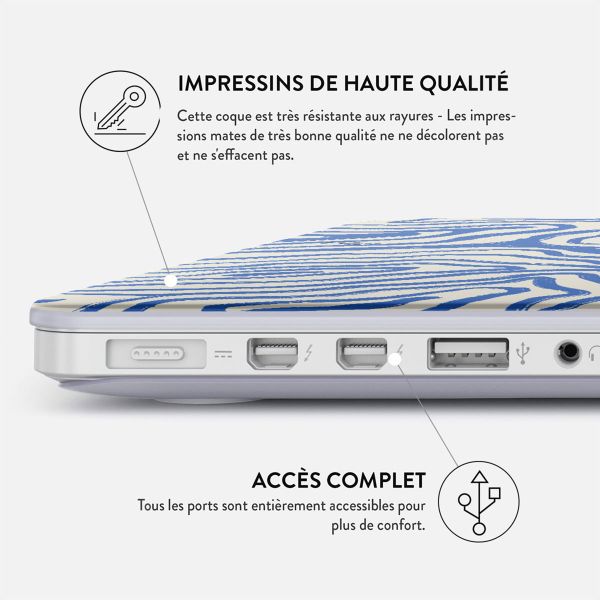 Burga Coque Rigide Apple MacBook Pro 14 pouces (2021 / 2023 M3 chip / 2024 M4 chip / 2025 M5 chip) - Seven Seas