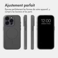 Accezz Coque Grip avec MagSafe Apple iPhone 15 Pro - Gris