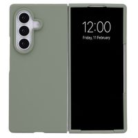 Accezz Coque Liquid Silicone avec MagSafe Samsung Galaxy Z Fold 8 Ultra - Cooper Green