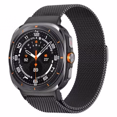 imoshion Bracelet magnétique milanais Samsung Galaxy Watch Ultra (2024/2025) - Noir