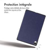 imoshion Coque tablette Trifold Samsung Galaxy Tab S11 - Bleu foncé