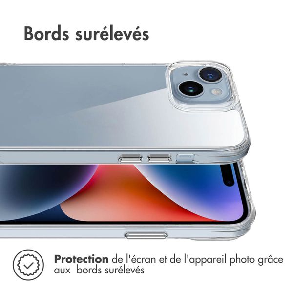 imoshion Coque Rugged Air Apple iPhone 15 Plus - Transparent