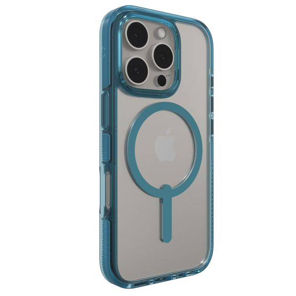 ZAGG Coque Santa Cruz Snap avec MagSafe Apple iPhone 16 Pro - Clear / Blue