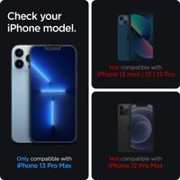 Spigen Protection d'écran en verre trempé GLAStR Privacy Applicator - lot de 2 Apple iPhone 13 Pro Max