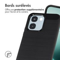 imoshion Coque Brushed Oppo A6 (5G) - Noir