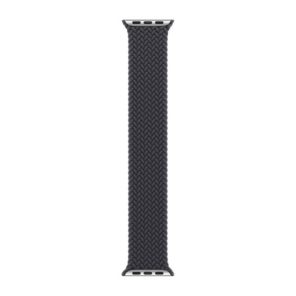 Apple Bracelet Solo tressé Apple Watch | 44/45/46/49 mm - Taille 7 - Midnight