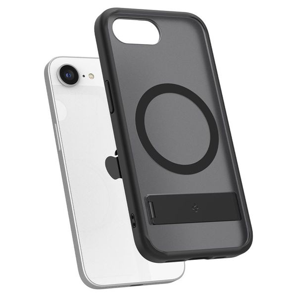 Spigen Coque Ultra Hybrid S MagSafe Apple iPhone 17e / 16e - Frost Black