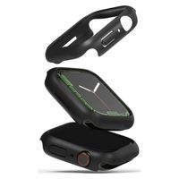 Ringke 2x Coque Slim Apple Watch 7 / 8 / 9 - 45 mm - Matte Black