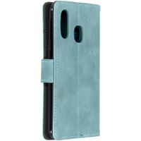 imoshion Étui de télephone portefeuille de luxe Samsung Galaxy A40 - Bleu clair