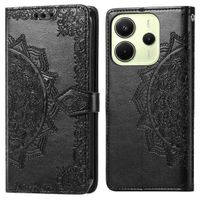 imoshion Etui de télephone Mandala Xiaomi Redmi Note 14 (4G) - Noir