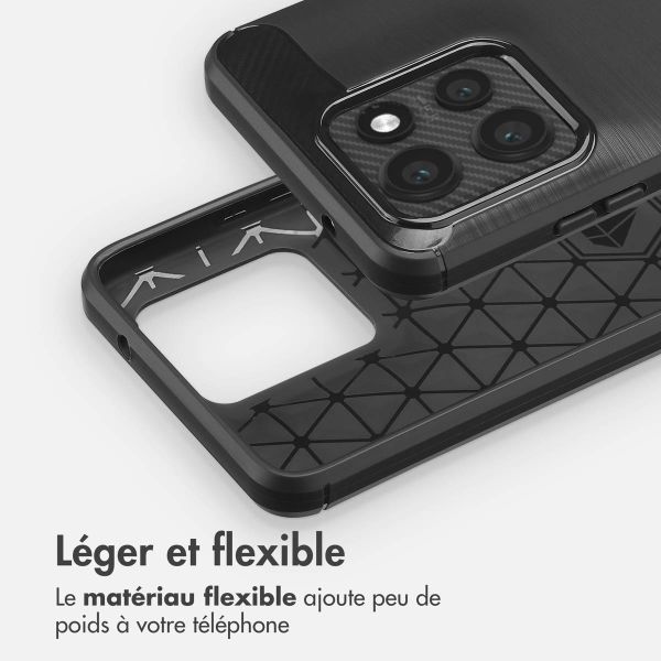 imoshion Coque Brushed Motorola Thinkphone 25 / Edge 50 Neo / Edge 60 Neo - Noir