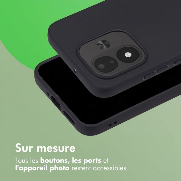 imoshion Coque Couleur Xiaomi Redmi Note 17 (5G) - Noir