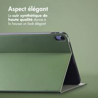 Accezz Coque tablette Classic Apple iPad Mini 7 (2024) / iPad Mini 6 (2021) - Vert