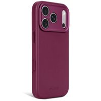 Decoded Coque en cuir MagSafe Apple iPhone 18 Pro / 17 Pro - Aubergine