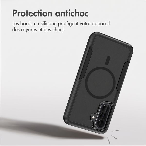 imoshion Coque arrière avec MagSafe Samsung Galaxy A37 (5G) - Noir