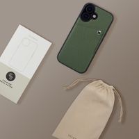 Selencia Coque Riva avec porte-cartes Apple iPhone 17 - Sage Green