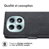 imoshion Étui de télephone portefeuille de luxe Xiaomi Redmi Note 15 (5G) - Noir