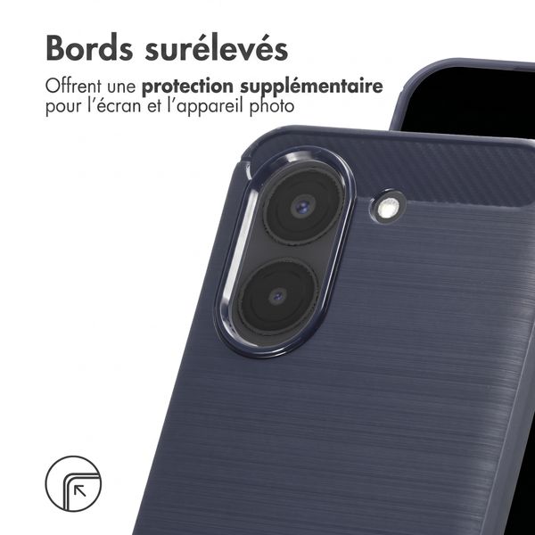 imoshion Coque Brushed Xiaomi Poco X8 Pro - Bleu foncé