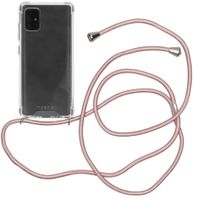 imoshion Coque arrière transparente avec cordon Samsung Galaxy A51 - Rose Doré