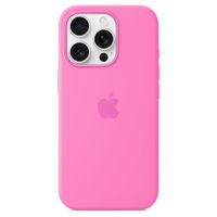 Apple Coque en silicone MagSafe Apple iPhone 16 Pro - Peony Pink