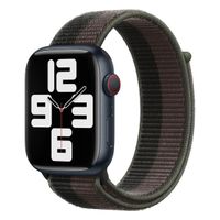 Apple Bracelet Sport Loop Apple Watch | 44/45/46/49 mm - Taille XL - Tornado Gray