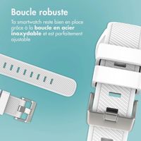 imoshion Bracelet en silicone flexible  - Connexion universelle 22 mm - Blanc