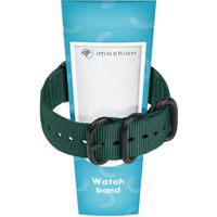 imoshion Bracelet robuste en nylon Apple Watch | 38/40/41/42 mm - Vert foncé