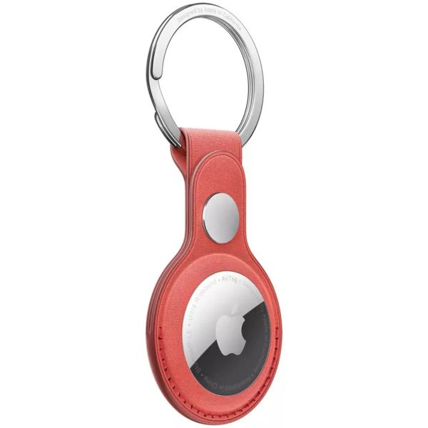 Apple Porte-clés en tissage fin AirTag - Corail