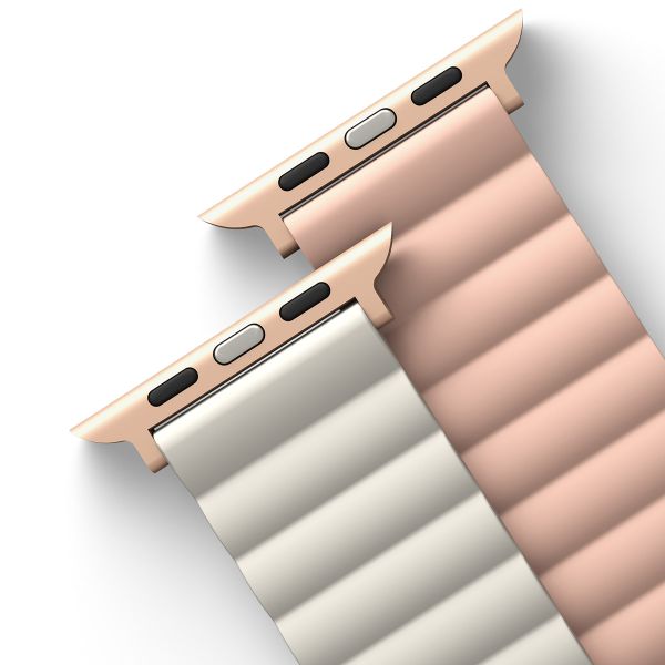 Uniq Bracelet Revix réversible Apple Watch | 38/40/41/42 mm - Blush Pink / Beige