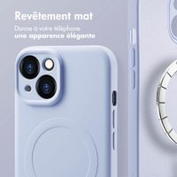 imoshion Coque Couleur avec MagSafe Apple iPhone 15 - Lila