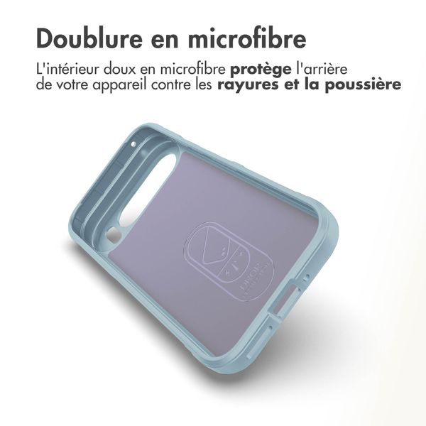 imoshion EasyGrip Backcover Google Pixel 9 / 9 Pro - Bleu clair