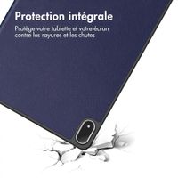 imoshion Coque tablette Trifold OnePlus Pad 4 - Bleu foncé