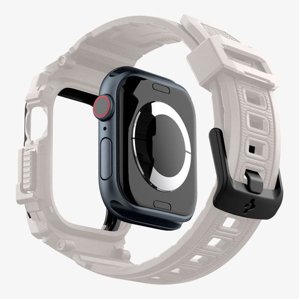 Spigen Coque Rugged Armor™ Pro Apple Watch 10 - 42 mm - Beige