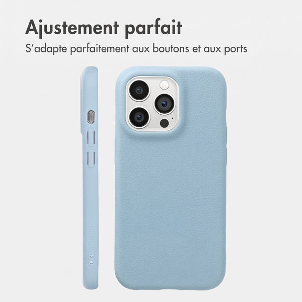 imoshion Coque arrière Texture Apple iPhone 14 Pro - Bleu clair