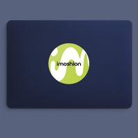 imoshion Coque Laptop Apple MacBook Air 13 pouces (2022 / 2024 M3 / 2025 M4 / 2026 M5) - Bleu foncé