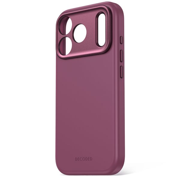 Decoded Coque en silicone MagSafe Apple iPhone 18 Pro / 17 Pro - Plum