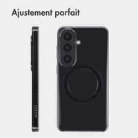 Accezz Lite coque arrière avec MagSafe Samsung Galaxy S26 - Smokey Clear