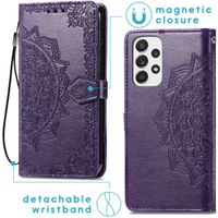 imoshion Etui de télephone Mandala Samsung Galaxy A33 - Violet
